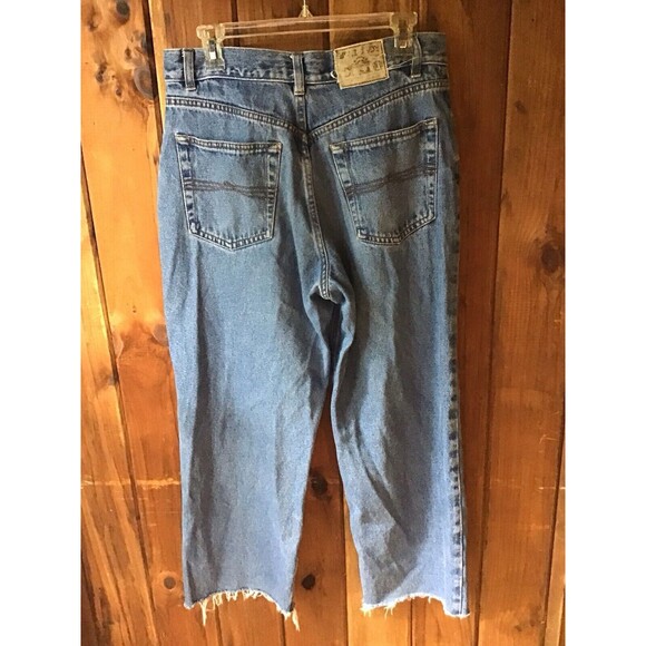VINTAGE Bugle Boy 765 Jeans 32x32 Classic Denim Loose Faded Distressed - Picture 5 of 10